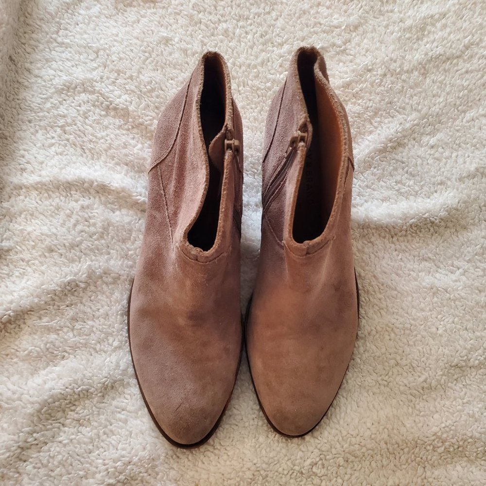 Lucky Brand Ankle Boots sz 9.5 - Picture 3 of 7